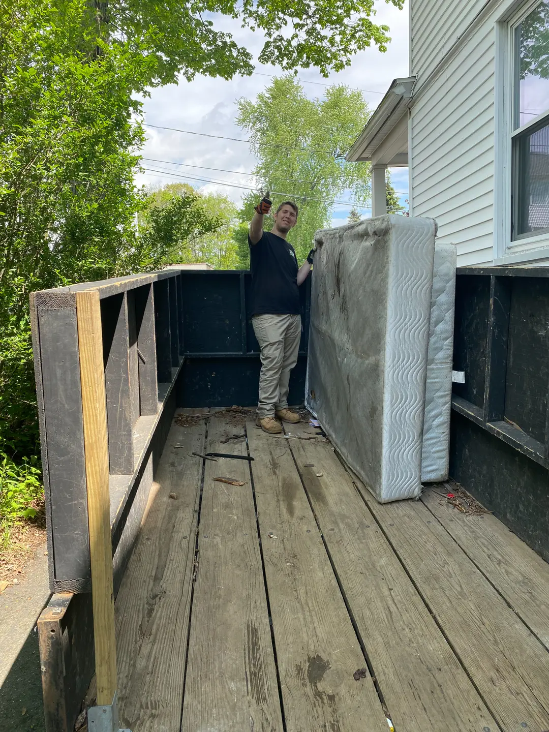 Example of Deck Removal