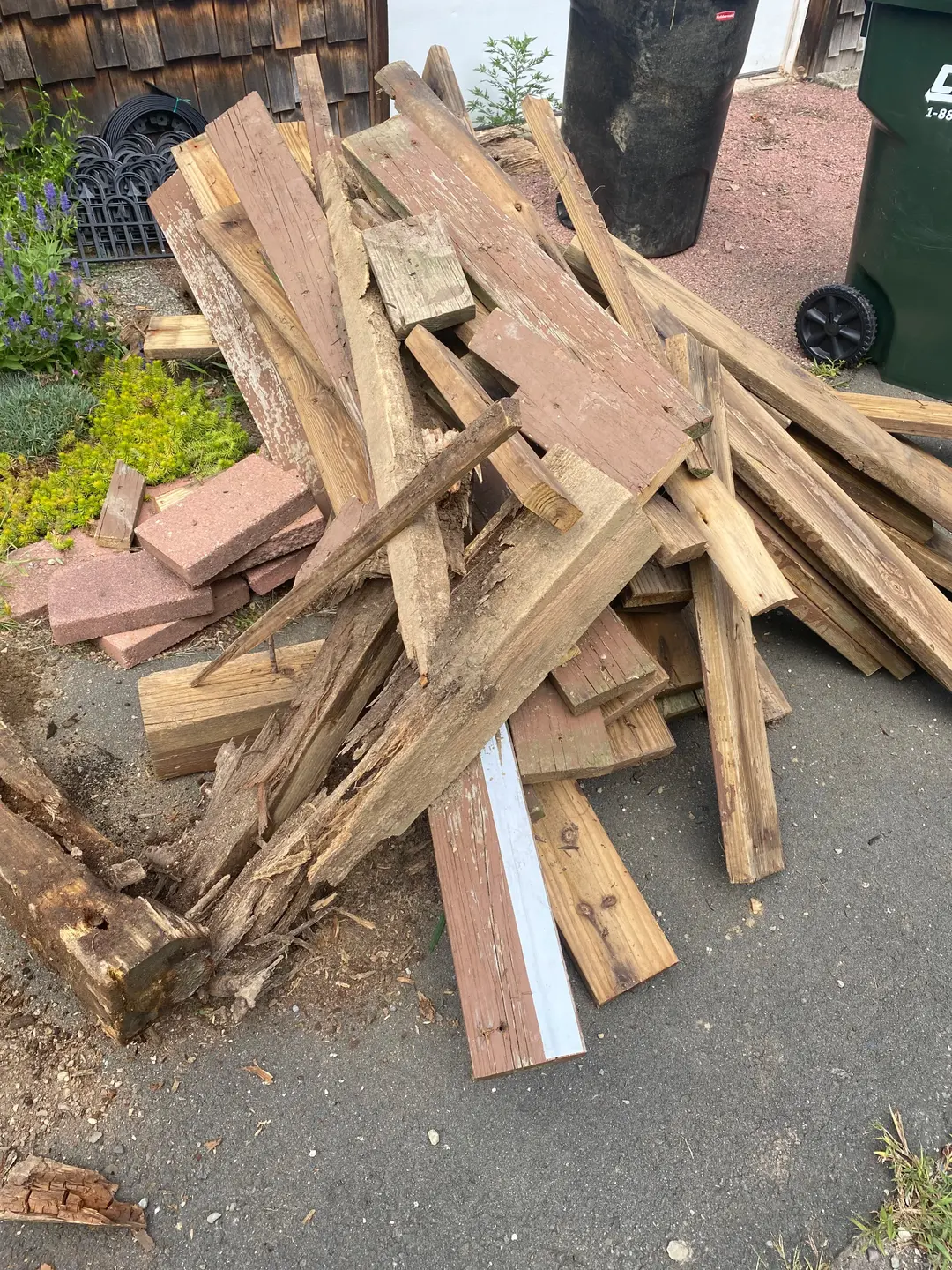 Example of Construction Debris