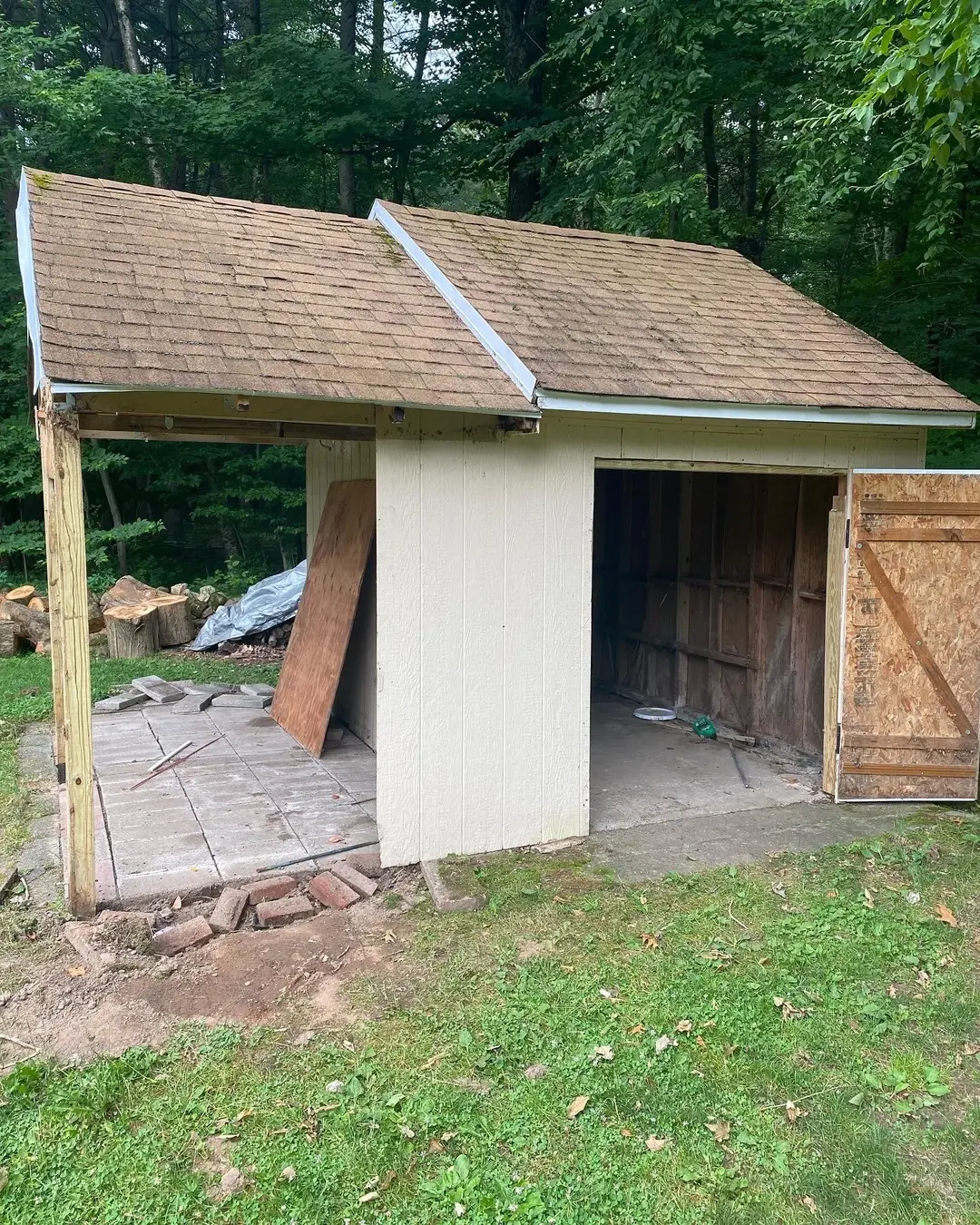 Example of Shed Demolition